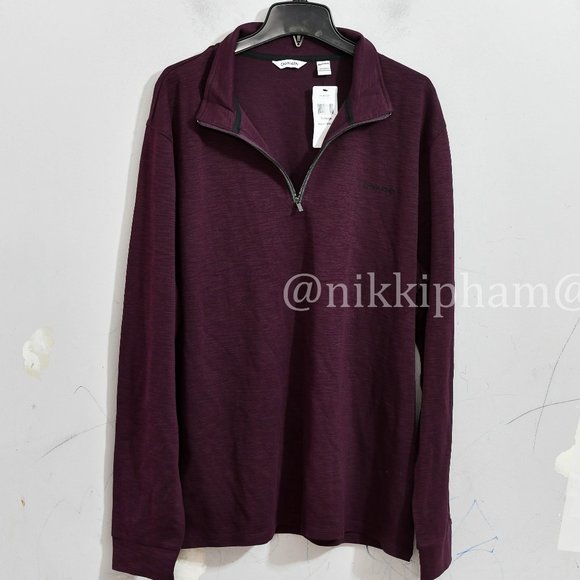 Calvin Klein 1/4 pull over men sweater - Picture 5 of 7